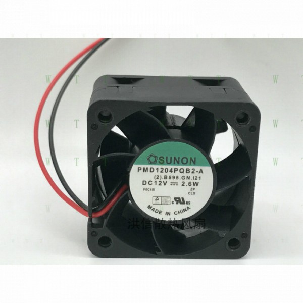 SUNON 팬 PMD1204PQB2-A DC 12V 2.6W 404028MM 2선 냉각 H 1개 제품 이미지