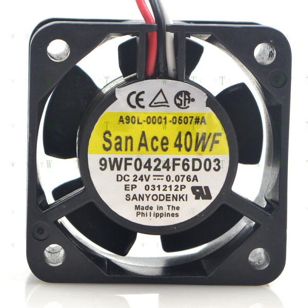 SANYO 9WF0424F6D03 24V 0.076A 4020 기존 방수 Fanuc 팬용 H 1개 제품 이미지