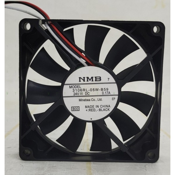 H1개 NMB 3106RL-05W-B59 8015 24V 0.17A 전원 공급 장치 케이스 냉각 팬용 제품 이미지