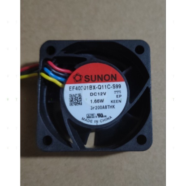 H1개 SUNON EF40201BX-Q11C-S99 12V 1.66W 4020 냉각 팬용 제품 이미지