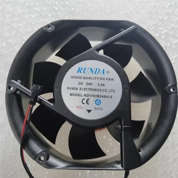 RUNDA RD1751B24SH-S 1751 24V 2.0A 고풍량 DC 산업용 냉각 팬용 B 1PCS 제품 이미지