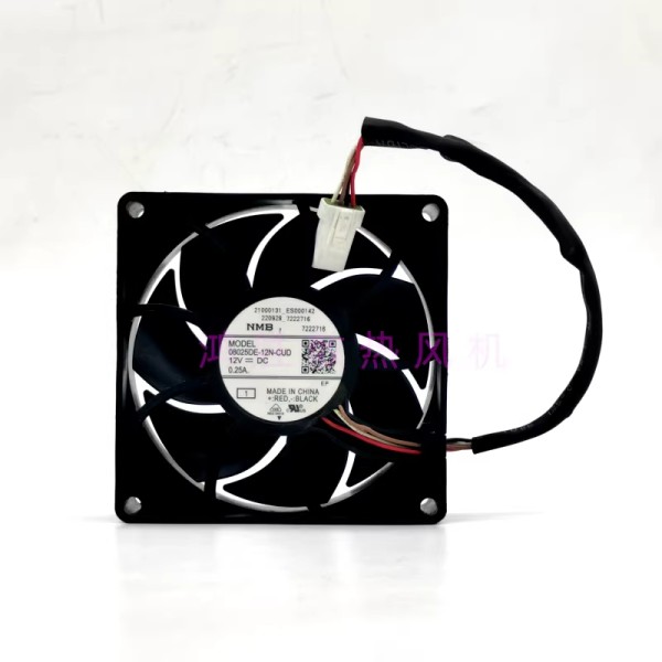 H1PCS NMB 08025DE-12N-CUD 12VDC 0.25A 4선 냉각 팬 8 cm 제품 이미지