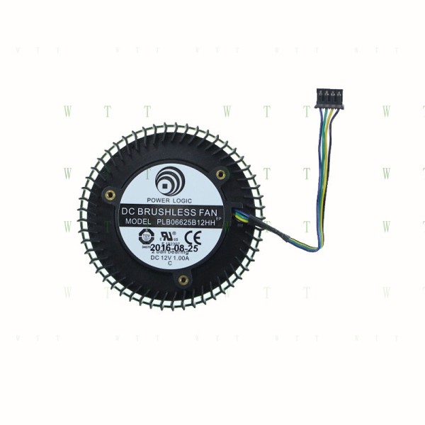 HH PLB06625B12HH 65mm 12V 1.00A 4핀 비디오 카드 쿨러 팬 제품 이미지