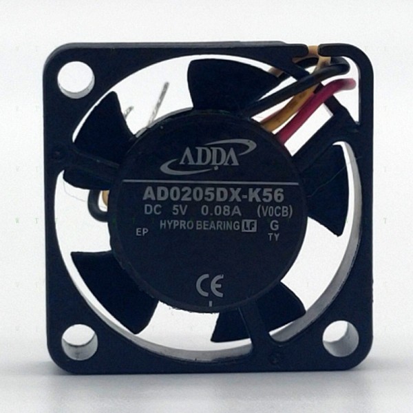ADDA AD0205DX-K56 2.5CM 2510 5V 0.08A 초박형 노트북 냉각 팬용 H 1개 제품 이미지