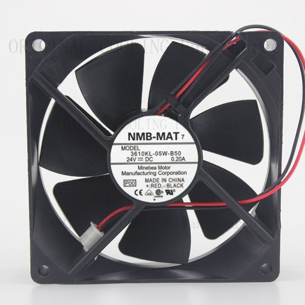 H1pcs NMB-MAT 3610KL-05W-B50 24V DC 0.20A 929225MM 인버터 팬 2핀 9025 제품 이미지