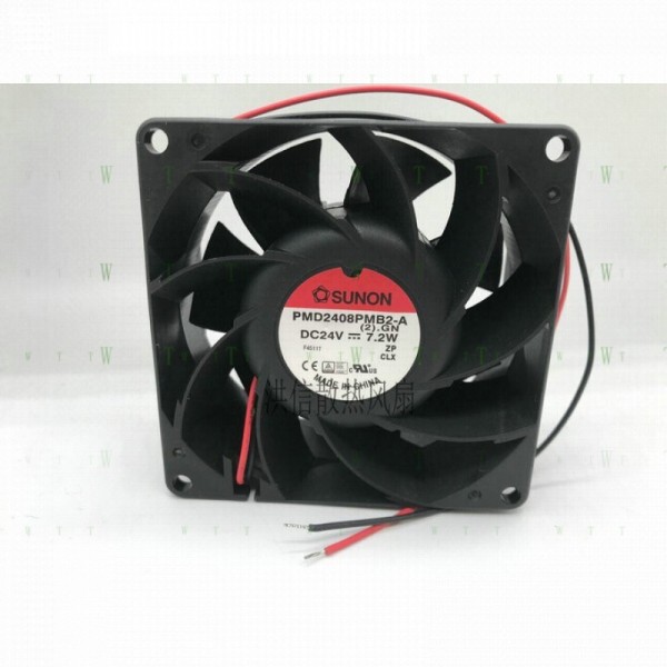 SUNON 8038 PMD2408PMB2-A 24V 7.2W 인버터 냉각 팬용 H 1개 제품 이미지