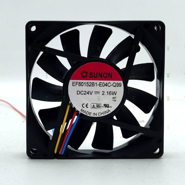 SUNON MF80152B1-E04C-Q99 24V 2.16W 4선 초박형 무소음 냉각 팬용 H 1개 제품 이미지
