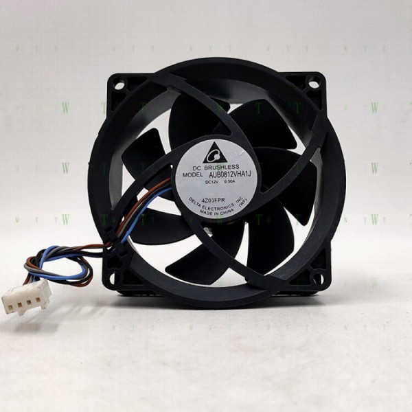 델타 12V 0.50A 8025 AUB0812VHA1J 8 cm 마더보드 PWM 냉각 팬용 H 1개. 제품 이미지