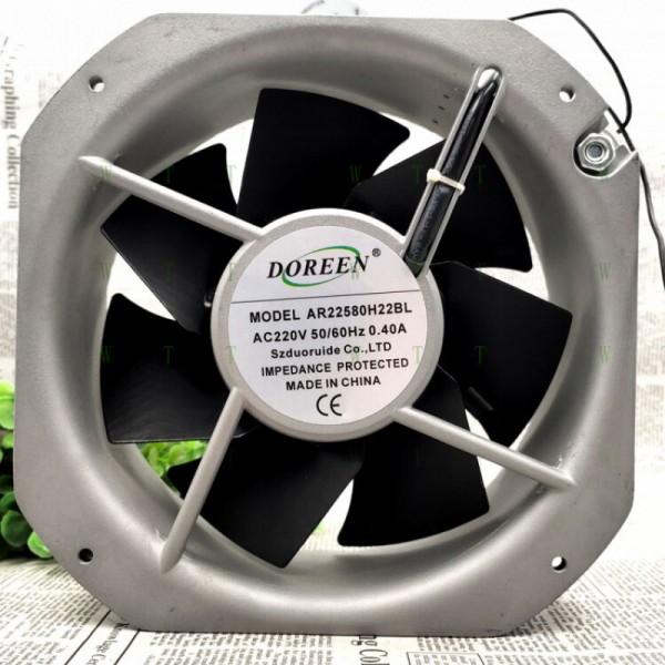 DOREEN AR22580H22BL AC220V 0.40A 금속 대형 팬 섀시 냉각 H 1개 제품 이미지