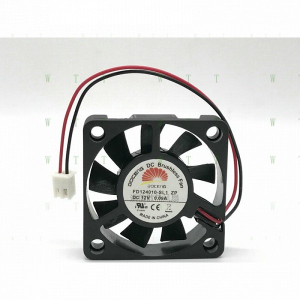 H1개 DOCENG 팬 FD124010-SL1 ZP DC12V 0.09A 4010 4CM 2핀 제품 이미지
