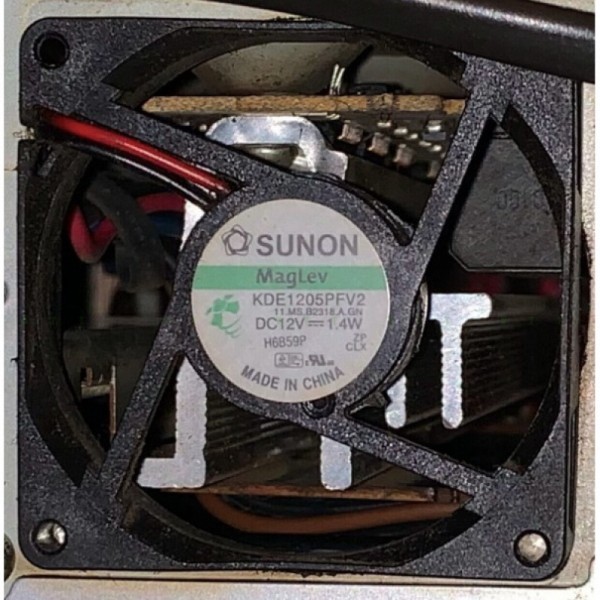 SUNON KDE1205PFV2용 H 1개, 12V 1.4W 스위치 냉각 팬 제품 이미지