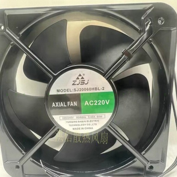 H1개 ZJSJ SJ20060HBL-2 220V 0.45A 65W 20CM 캐비닛 기계 공구 팬용 제품 이미지