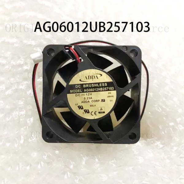 B새 제품 ADDA 케이스 팬용 606025MM AG06012UB257103 12VDC 0.32A 제품 이미지