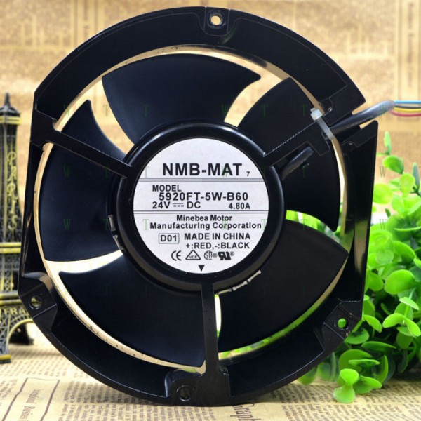 H1개 NMB-MAT 5920FT-D5W-B60 24V 4.80A 17 CM 야스카와 인버터 팬 4선 제품 이미지
