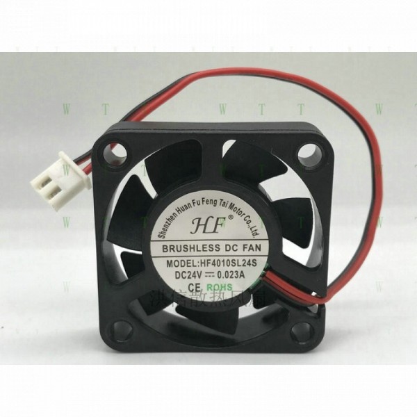 HF 팬용 1개 HF4010SL24S DC24V 0.023A 4010MM 인버터 냉각 2핀 제품 이미지