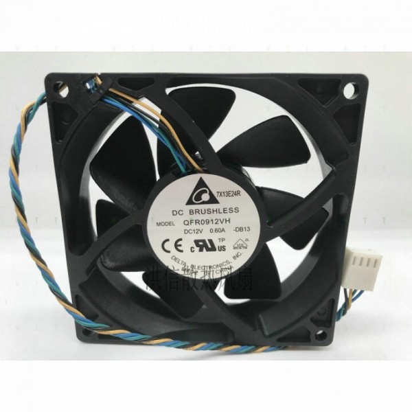 H1개 델타 9225 QFR0912VH DC12V 0.60A PWM 냉각 팬 제품 이미지