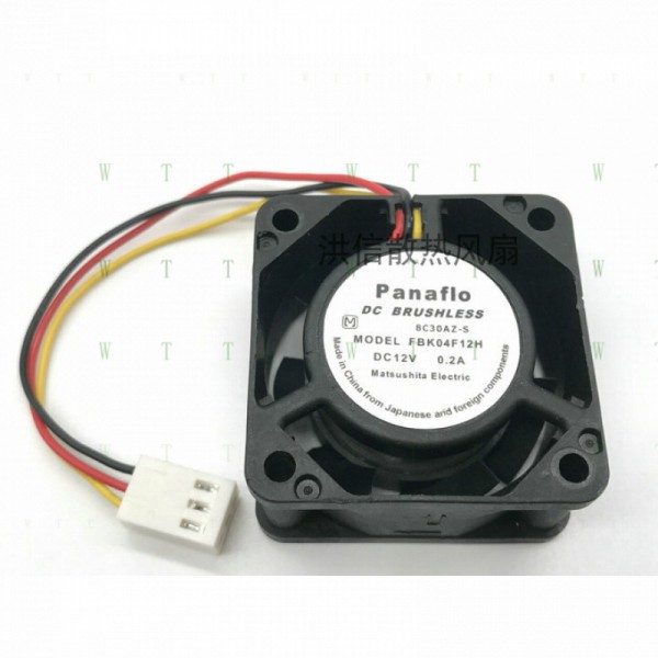 Panaflo 팬 FBK04F12H DC 12V 0.2A 3 핀 404020mm용 H 1개 제품 이미지