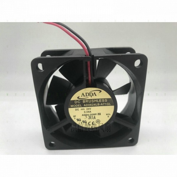 ADDA 6025 AD0624LB-A71GL DC24V 0.08A 6CM 인버터 냉각 팬용 H 1개 제품 이미지