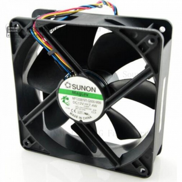 B+ 1PC SUNON MFC0381V1-Q000-M99 냉각 팬 DC12V 7.4w 4선 12012038MM 제품 이미지