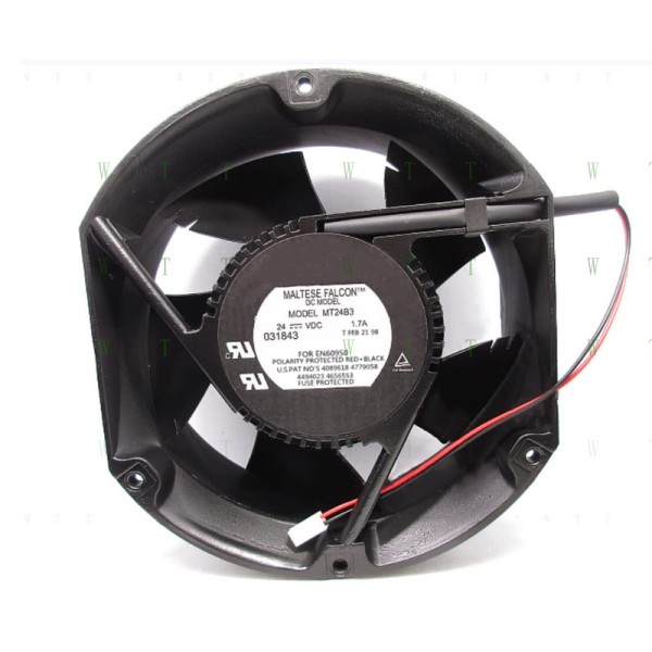 COMAIR ROTRON 팬용 H 1개 MT24B3 DC24V 1.7A 17215050MM 2핀 냉각 제품 이미지