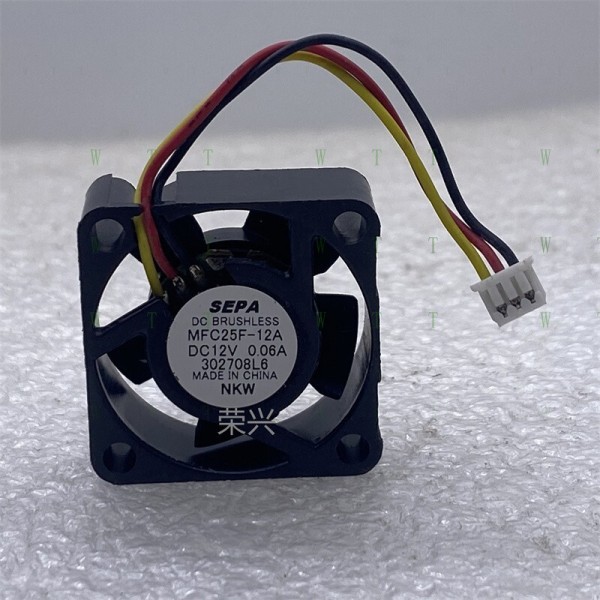 H1 PCS SEPA 팬 MFC25F-12A DC12V 0.06A 2.5CM 2510 3선 냉각 제품 이미지