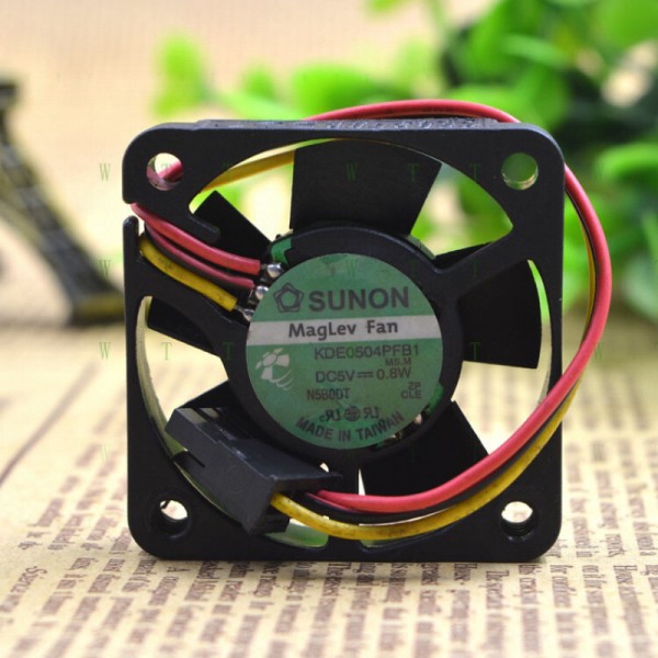 SUNON KDE0504PFB1 DC5V 4cm 0.8W 4010 3선 무소음 냉각 팬용 H 1개 제품 이미지