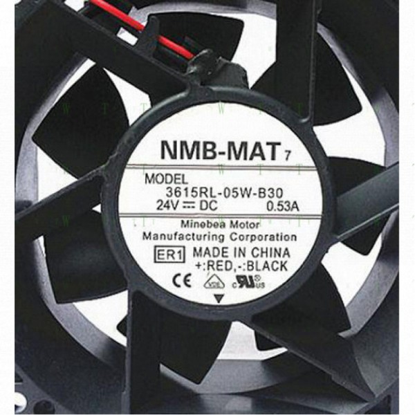 Hfor NMB 9038 3615RL-05W-B30 24V 0.53A 대용량 공기량 인버터 냉각 팬 제품 이미지