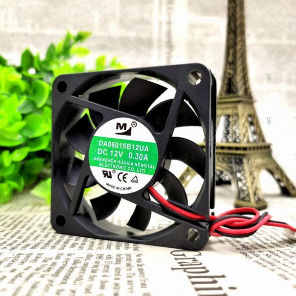 Hfor M DA06015B12UA 6015 12V 0.30A 6cm CPU 케이스 냉각 팬 제품 이미지