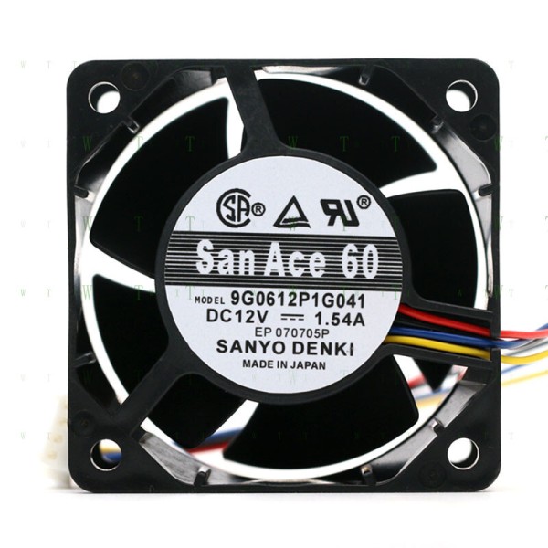 HSANYO 9G0612P1G041 6038 6cm 12V 1.54A PWM 속도 팬용 제품 이미지