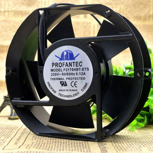 PROFANTEC P2175HBL-ETS 17251 220V 0.12A 인버터 냉각 팬용 H 삽입형 제품 이미지