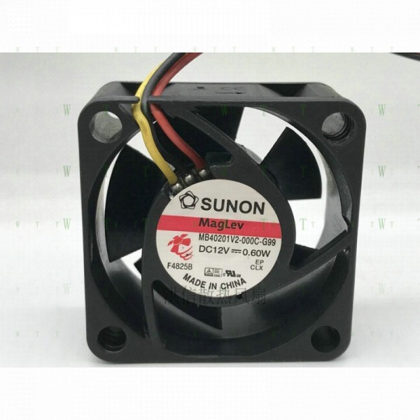 SUNON 4020 MB40201V2-000C-G99 DC12V 0.60W 팬용 H 1개 제품 이미지