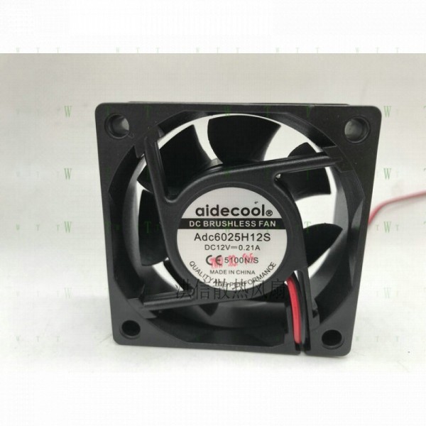 Aidecool 6025 Adc6025H12S 12V 0.21A 6CM 냉각 팬용 H 1개 제품 이미지