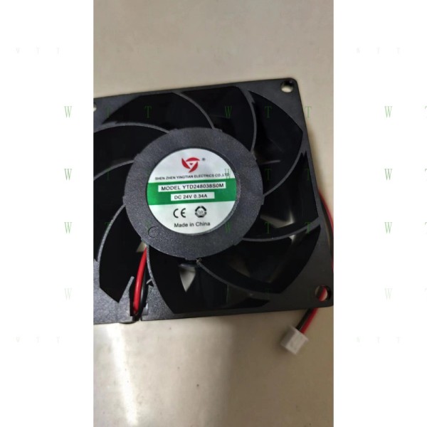 H1 PCS YINGTIAN 팬 YTD248038S0M 24V 0.34A 8CM 8038 2 핀 인버터 냉각 제품 이미지