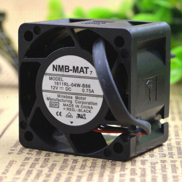 HNMB 4028 4CM 12V 0.75A 1611RL-04W-B86 고속 고성능 서버 팬 제품 이미지