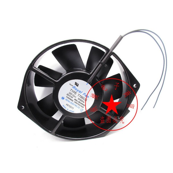 로얄 팬 타입 T795CG 200V 3631W 고온 방지 냉각 H 1PC 제품 이미지
