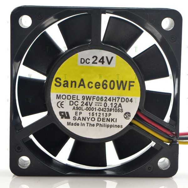산요 9WF0624H7D04 6015 24v Fanuc A90L-0001-0423용 H 1개 # 105s 냉각 팬 제품 이미지
