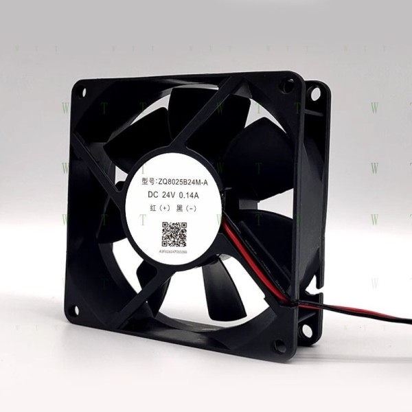 축류 팬용 H 1 PCS ZQ8025B24M-A DC24V 0.14A 8025 8CM 2선 냉각 제품 이미지
