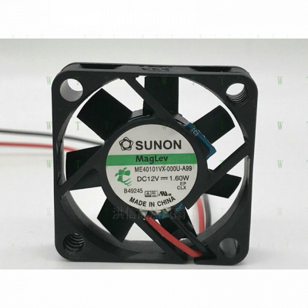 SUNON 팬용 H 1 PCS ME40101VX-000U-A99 DC 12V 1.60W 4010 4CM 2 핀 냉각 제품 이미지