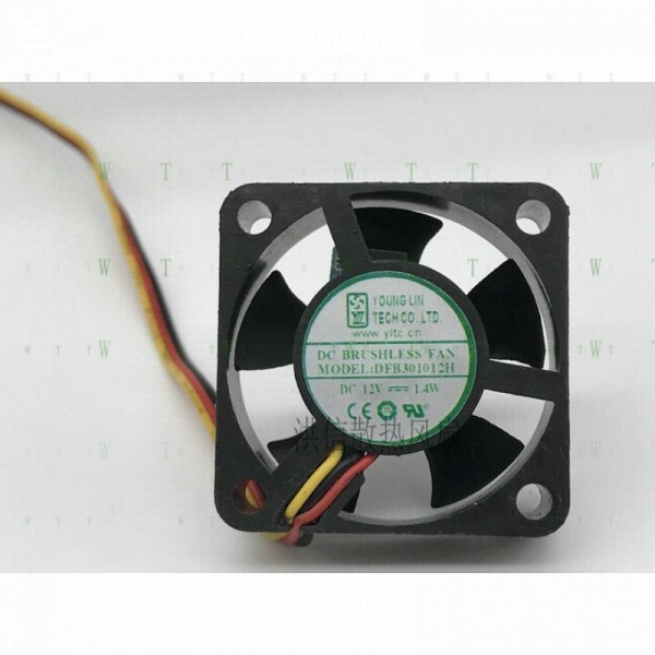 H1개 YOUNG 3010 DC12V 1.4W 10MM 냉각 팬 제품 이미지