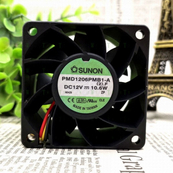SUNON PM1206PMB1-A 12V 10.6W 6038 3선 고풍량 냉각 팬용 H 1개 제품 이미지