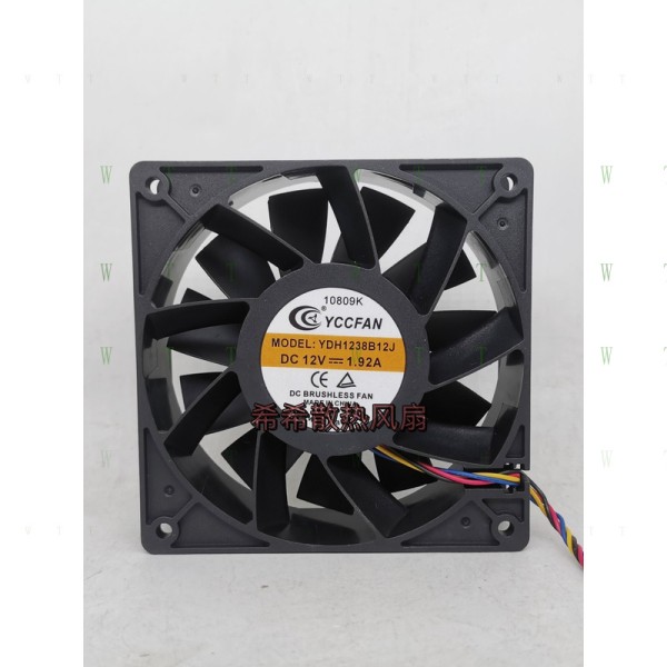 YCCFAN 팬용 H 1 PCS YDH1238B12J 12V 1.92A 12038 4선 용접기 제품 이미지