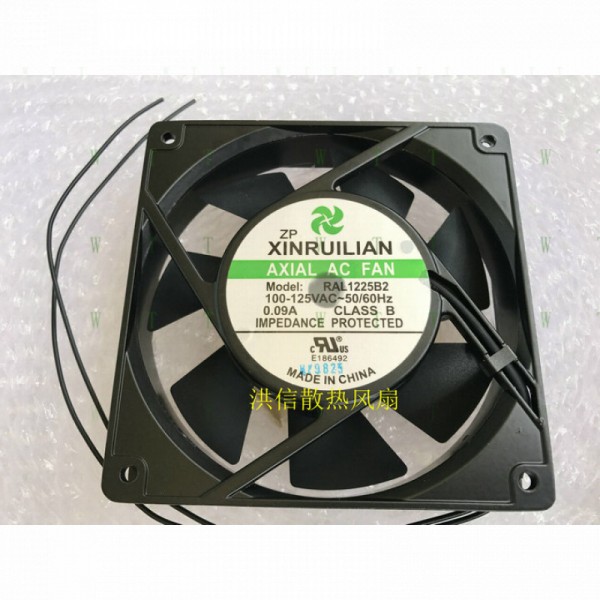 XINRUILIAN 팬 RAL1225B2 110-125VAC 0.09A 12CM 2선 알루미늄 프레임용 H 1개 제품 이미지