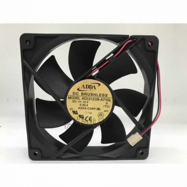 ADDA AD1212US-A71GL 12V 0.50A 1고풍량 섀시 팬용 H 1개 제품 이미지