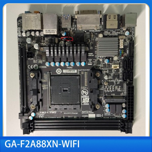Gig-abyte 마더보드 FM2+슬롯 17x17 ITX 소형 GA-F2A88XN-WIFI용 제품 이미지