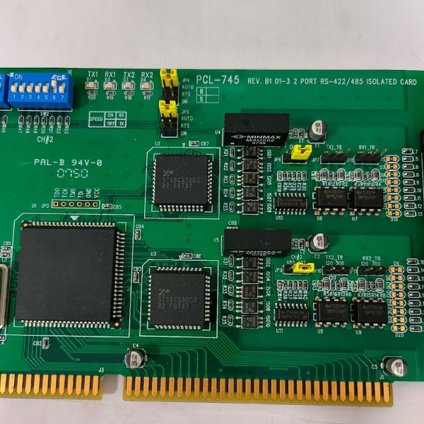 RS-422485 직렬 포트 카드 통신 PCL-745 REV B1 제품 이미지