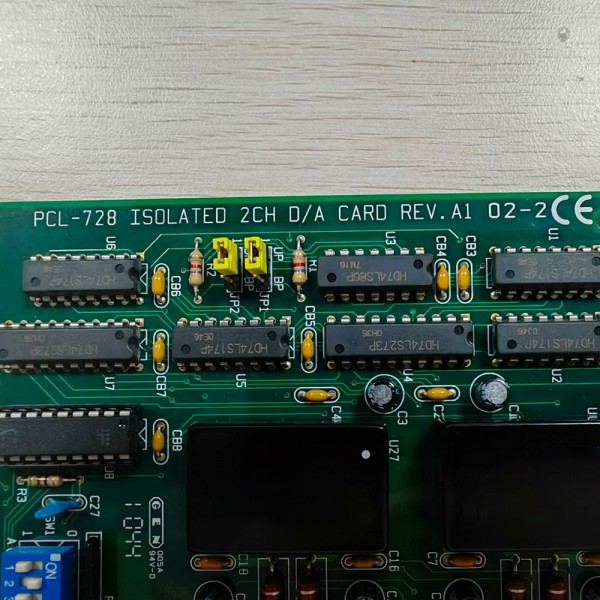 데이터 2채널 절연 아날로그 출력 수집 카드 ISA PCL-728 REV.A1 제품 이미지