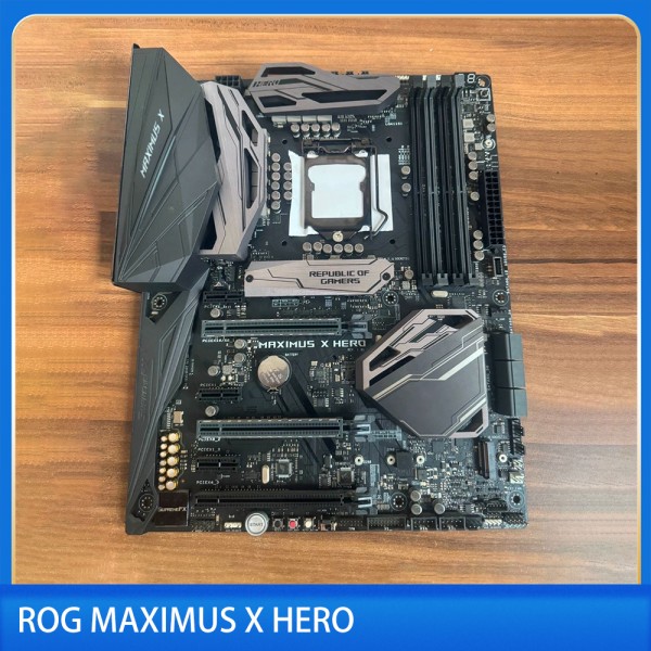Z370 데스크탑 메인보드 LGA1151은 8세대 및 CPU를 지원합니다. ROG MAXIMUS X 제품 이미지