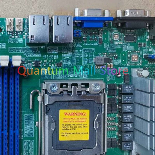 듀얼 서버 마더보드 LGA1356은 E5-2400 시리즈 CPU X9DBL-3을 지원합니다. 제품 이미지