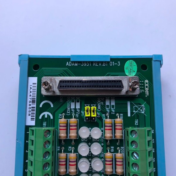 LGA50 LED 표시기 배선 터미널 블록 ADAM-3951 제품 이미지