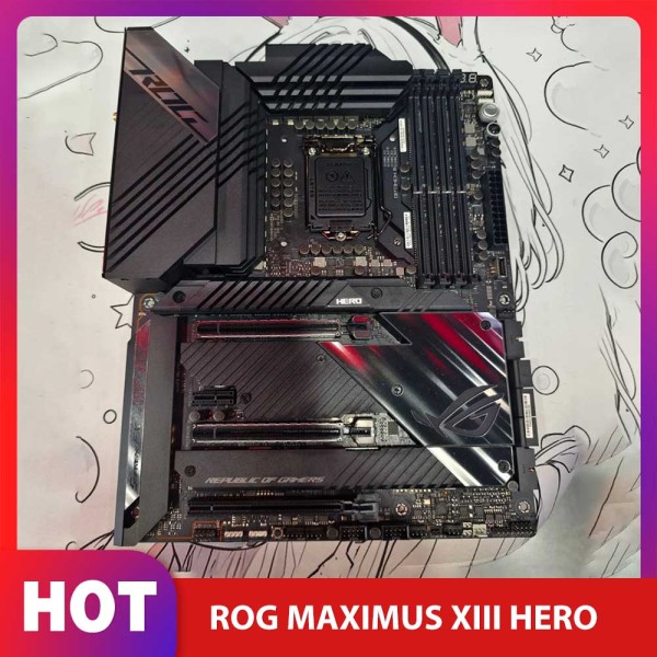 마더보드 LGA1200 M13H는 i10 CPU ROG MAXIMUS XIII HERO를 지원합니다. 제품 이미지